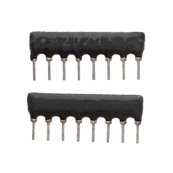 200 шт./лот DIP Сетевой резистор 8pin 1/8 Вт 5% A08-332JP A332J 3.3K A08-102JP A102J 1K 220K 5.1K 2.2K 1.2K 2k 3k Исключение DIP