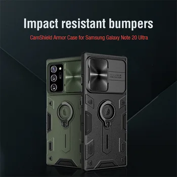 Для Samsung Galaxy Note 20 Ultra Case NILLKIN Camshield Armor Case Ударопрочный бампер для Samsung Note 20 Защита камеры