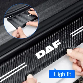 для серии DAF выделена автомобильная пороговая накладка против ступеньки защитная накладка на багажник наклейка против царапин наклейка из углеродного волокна DAF