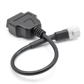 3X OBD мотоциклетный кабель для Yamaha 3-контактный штекерный кабель Диагностический кабель 3Pin к 16-контактному адаптеру OBD2
