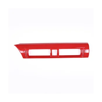 Накладка на рамку розетки кондиционера центральной консоли автомобиля для автомобильных аксессуаров Subaru BRZ Toyota 86 2022 (красный)
