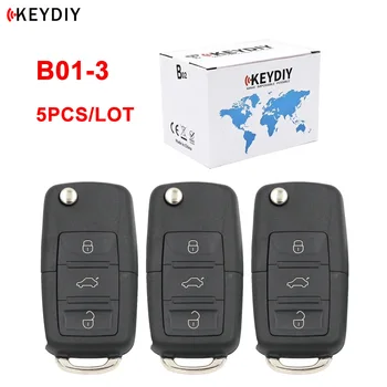 5шт KEYDIY B01-3 серии B 3-кнопочный универсальный пульт дистанционного управления для KD900 URG200 KD-X2 mini KD для создания нового пульта дистанционного управления