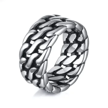 кольцо для ремешка из нержавеющей стали 10 мм, кольцо стального цвета, мужская цепочка, винтажные аксессуары, ювелирные изделия