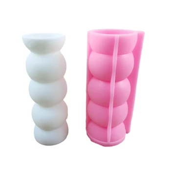 Формы из смолы для банок Y1UB, силиконовые формы для бутылок, круглые формы для ваз, формы для бутылок для хранения, форма для контейнеров для рукоделия