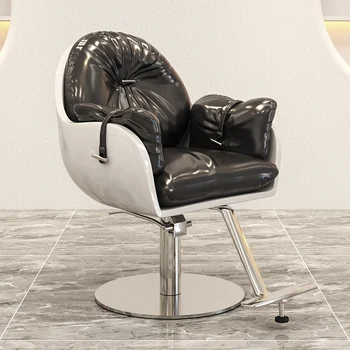Профессиональное кресло для салона макияжа, вращающееся Кресло для салона красоты, Парикмахерские кресла, роскошная мебель для парикмахерской Sandalye LJ50BC