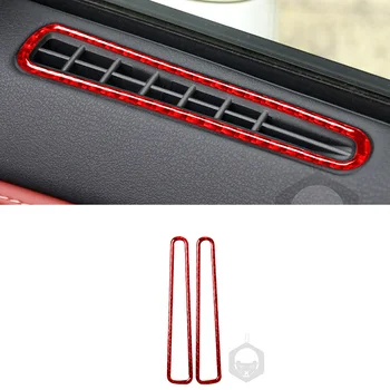 Защитная наклейка для выхода воздуха из окна, Декоративная наклейка для Nissan GTR R35 2008-2020, Аксессуары для интерьера автомобиля из углеродного волокна