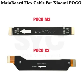 Для Xiaomi POCO X3 Pro M3 Основная Плата Материнская Плата Подключение Usb-Гибкого кабеля Для зарядки