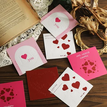 40шт Новые продукты Фестиваль любовных открыток с высококачественными благодарственными открытками, креативная открытка на день рождения, Благословляющая открытка