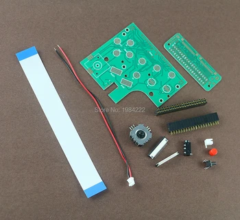 DIY 6 Кнопок печатной платы Переключатель Провода Комплект Разъемов Для Raspberry Pi GBZ Для Game Boy GB Zero DMG-001
