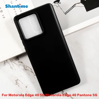 Для Motorola Edge 40 5G Гелевый Пудинг Силиконовая Защитная Задняя Крышка Телефона Для Motorola Edge 40 Pantone 5G Мягкий Чехол из ТПУ