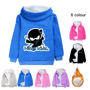2022 Зимняя куртка Для девочек, Детская парка Ninja Kidz, Утепленная Теплая Детская Зимняя Куртка С капюшоном, Пальто Для девочек, Зимняя Куртка Для Маленьких девочек