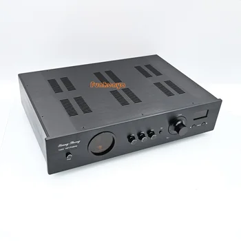 Hifi Полностью Сбалансированный Ламповый Предусилитель Усилитель Домашнего Аудио Предусилитель ECC81 ECC82 6Z4 Пульт Дистанционного Управления