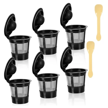Многоразовые K-чашки для Keurig, Универсальные фильтры для кофе Kcups многоразового использования для K-Supreme и K-Supreme Plus для Keurig 1.0 и 2.0
