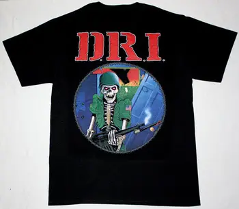 D.R.I. DIRTY ROTTEN'83 Новая черная хлопковая футболка унисекс, все размеры S–5XL CB1088