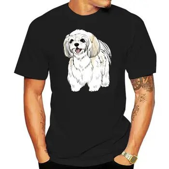Мужская футболка-новинка для собак породы ши-тцу