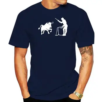Летняя высококачественная футболка 2022, футболка для боя быков, крутая футболка