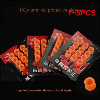 Пылезащитные колпачки RCA, женский протектор RCA, Износостойкий пылезащитный чехол, предотвращающий выгорание и окисление разъемов RCA