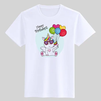 милая футболка для мальчиков, топы для девочек, футболка с рисунком единорога, детская одежда, футболка для мальчиков для девочек от 8 до 12 лет 2020