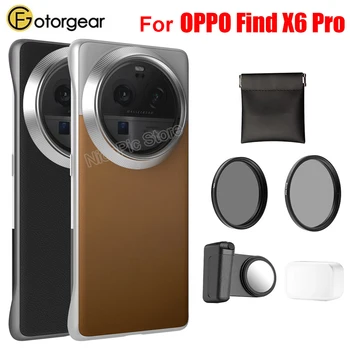 Магнитные чехлы для телефонов Fotorgear и комплекты фильтров для смартфонов OPPO Find X6 Pro 5G, чехлы magsafe для смартфонов